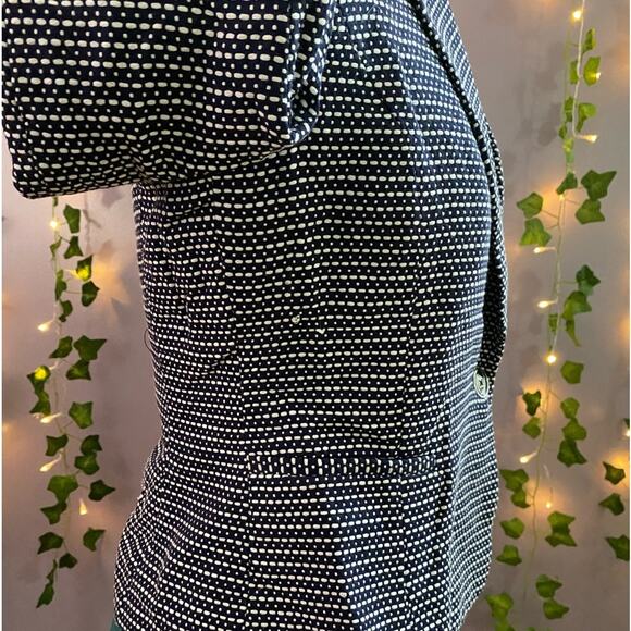 NWT Cynthia Rowley Women’s Blazer Size Medium Color Black and White *See pics - Picture 6 of 10